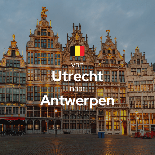 Elektrische Auto Route - Nederland - Antwerpen Belgie