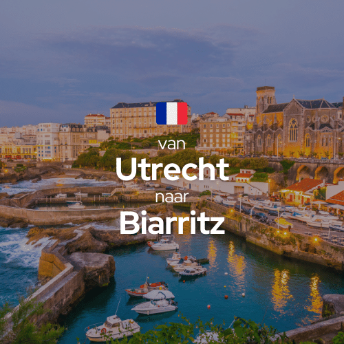 Elektrische Auto Route - Nederland - Biarritz Frankrijk