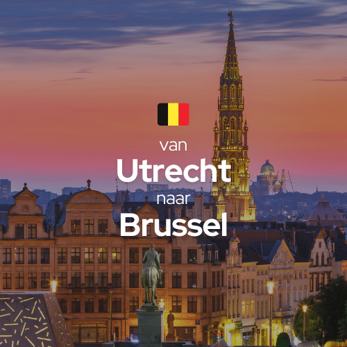 Elektrische Auto Route - Nederland - Brussel Belgie