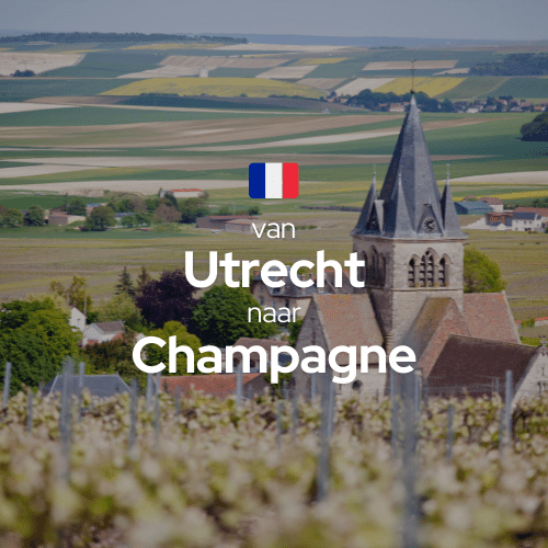 Elektrische Auto Route - Nederland - Champagne Frankrijk
