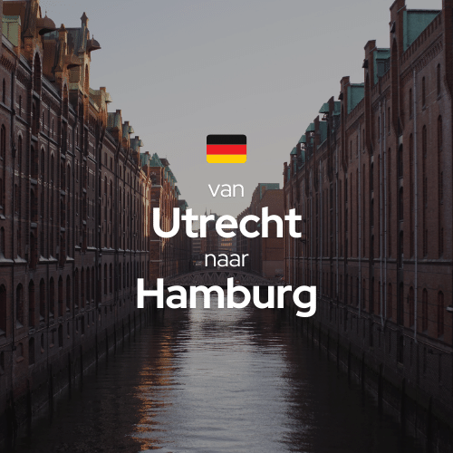 Elektrische Auto Route - Nederland - Hamburg Duitsland