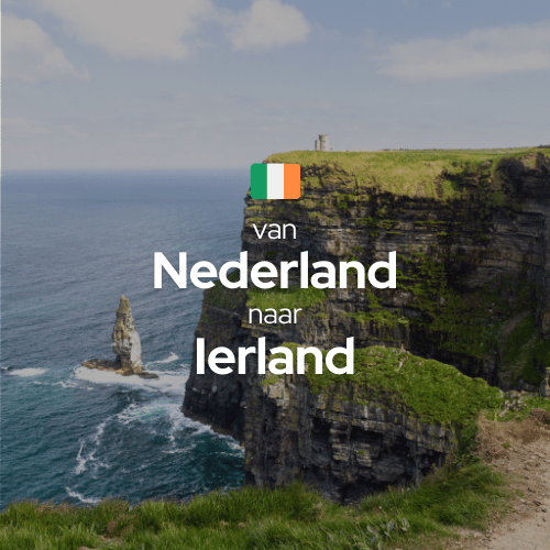 Elektrische Auto Route - Nederland - Ierland