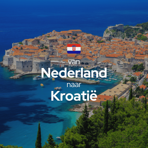 Elektrische Auto Route - Nederland - Kroatie