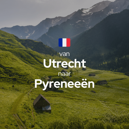 Elektrische Auto Route - Nederland - Pyrenneeen Frankrijk