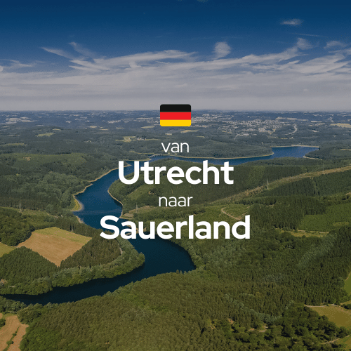 Elektrische Auto Route - Nederland - Sauerland Duitsland