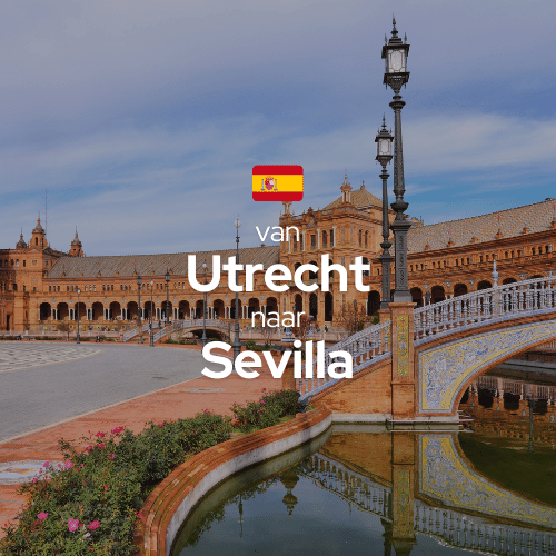 Elektrische Auto Route - Nederland - Sevilla Spanje