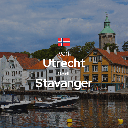 Elektrische Auto Route - Nederland - Stavanger Noorwegen