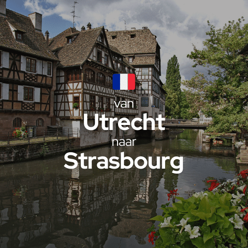 Elektrische Auto Route - Nederland - Strasbourg Frankrijk