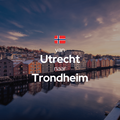 Elektrische Auto Route - Nederland - Trondheim Noorwegen