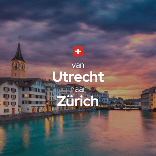 Elektrische Auto Route - Nederland - Zurich Zwitserland