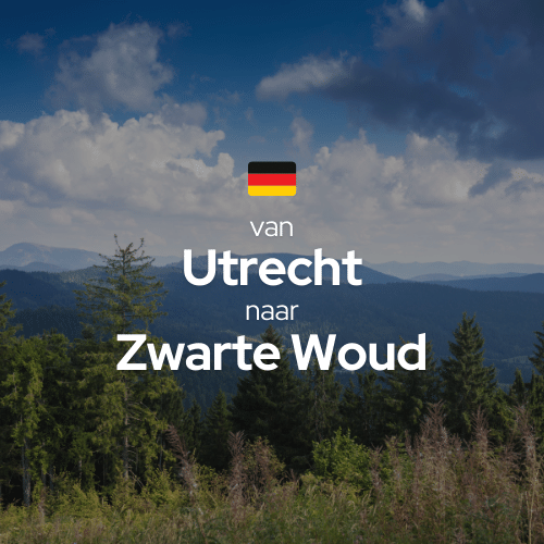 Elektrische Auto Route - Nederland - Zwarte Woud Duitsland