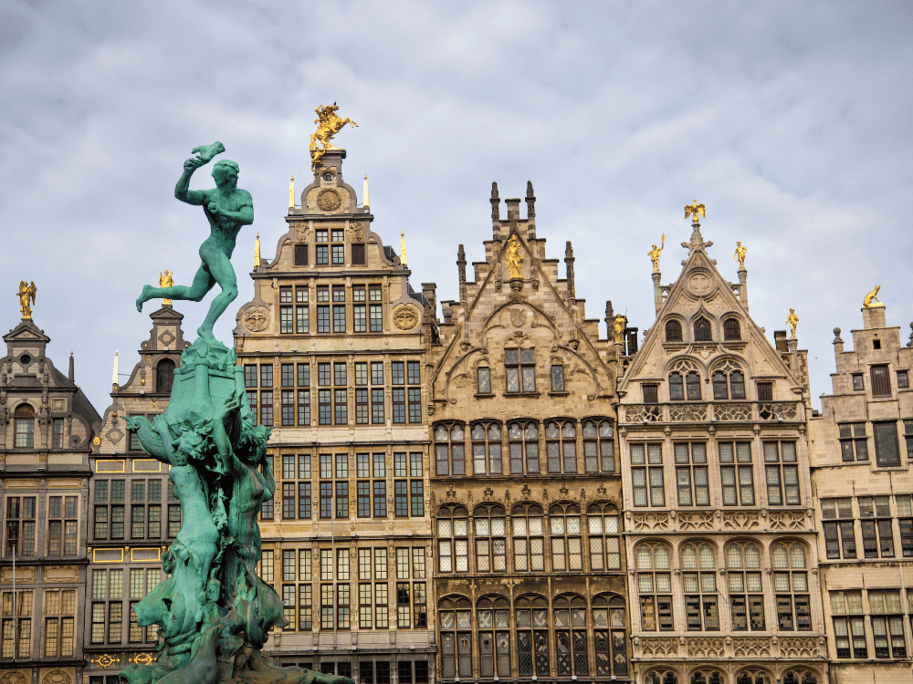 Antwerpen België elektrische autovakantie