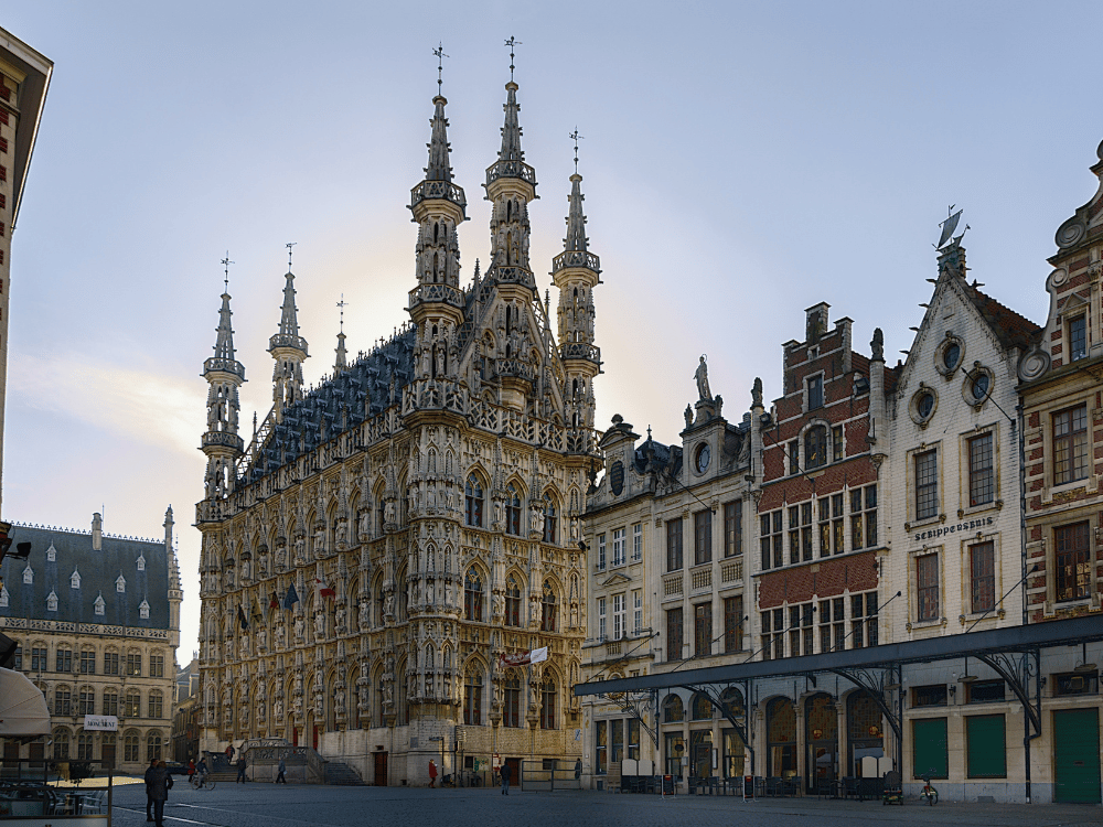 Leuven België elektrische autovakantie